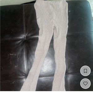 Urban outfitters ribbed flare pants
